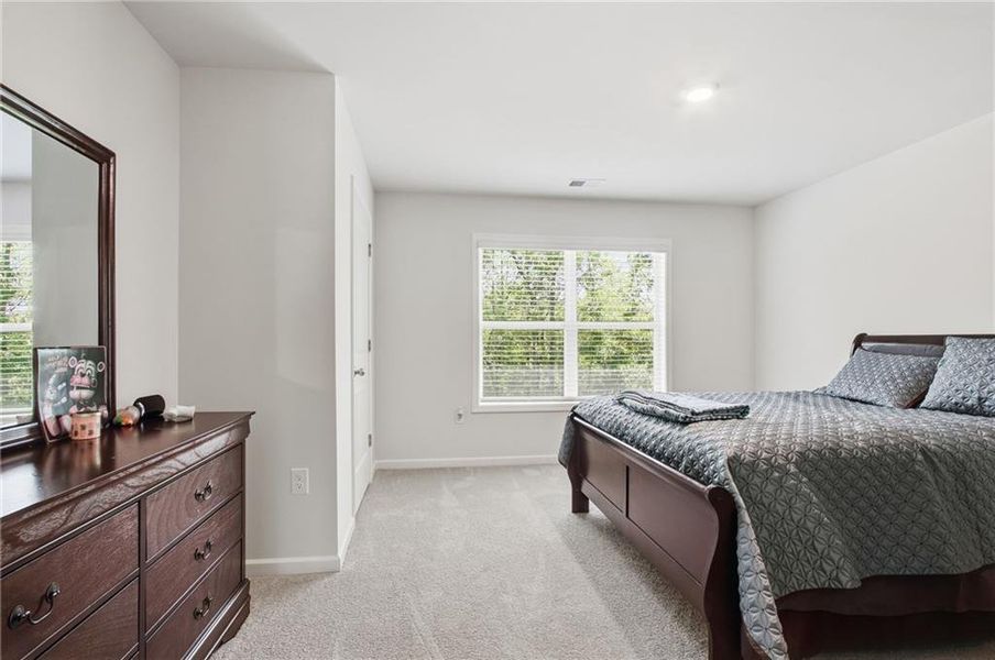 Furnished interior view inside a new home in , Newnan (Image 59).