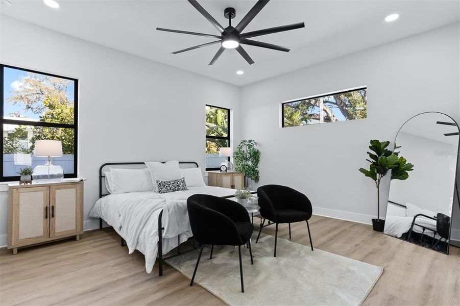 Furnished interior view inside a new home in , Tampa (Image 8).