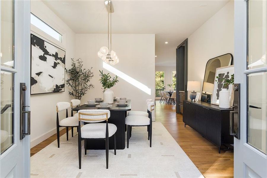 Furnished interior view inside a new home in , Scottdale (Image 12).