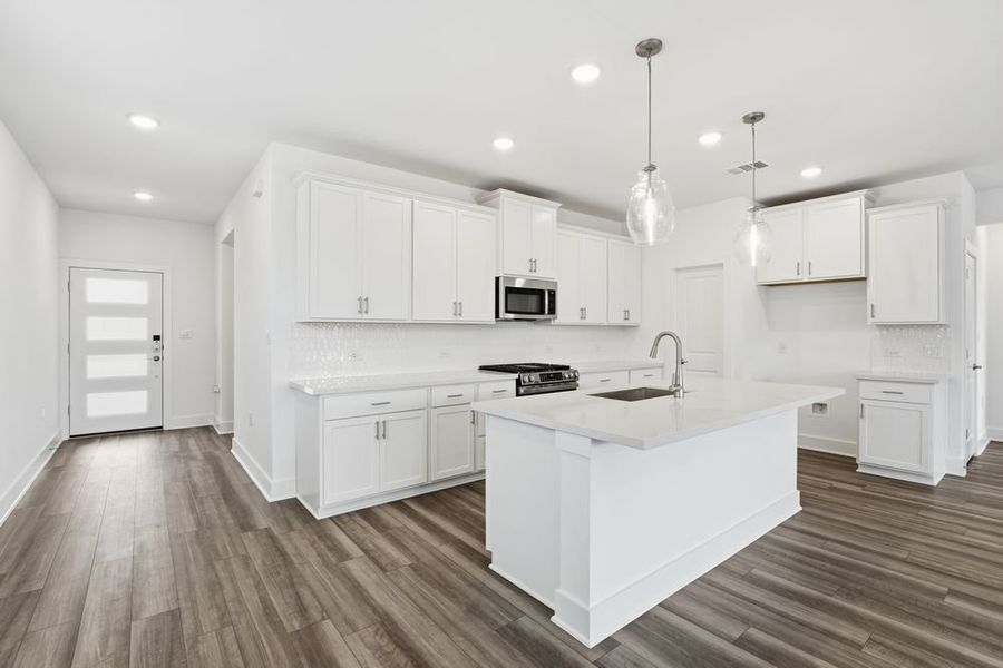 Furnished interior view inside a new home in Lisso 50s, Pflugerville (Image 7).