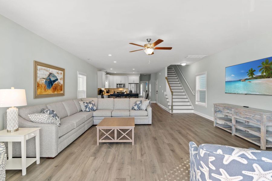 Furnished interior view inside a new home in , Surfside Beach (Image 17).