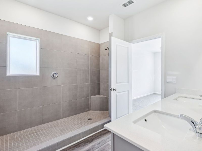 Furnished interior view inside a new home in Preserve at Mountain Creek, Pendergrass (Image 10).