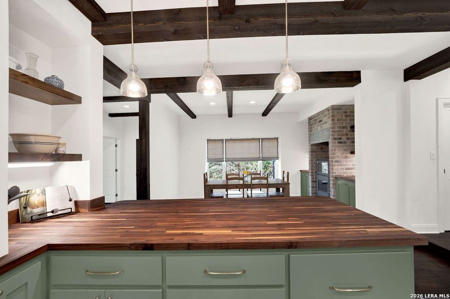 Furnished interior view inside a new home in , Bandera (Image 18).