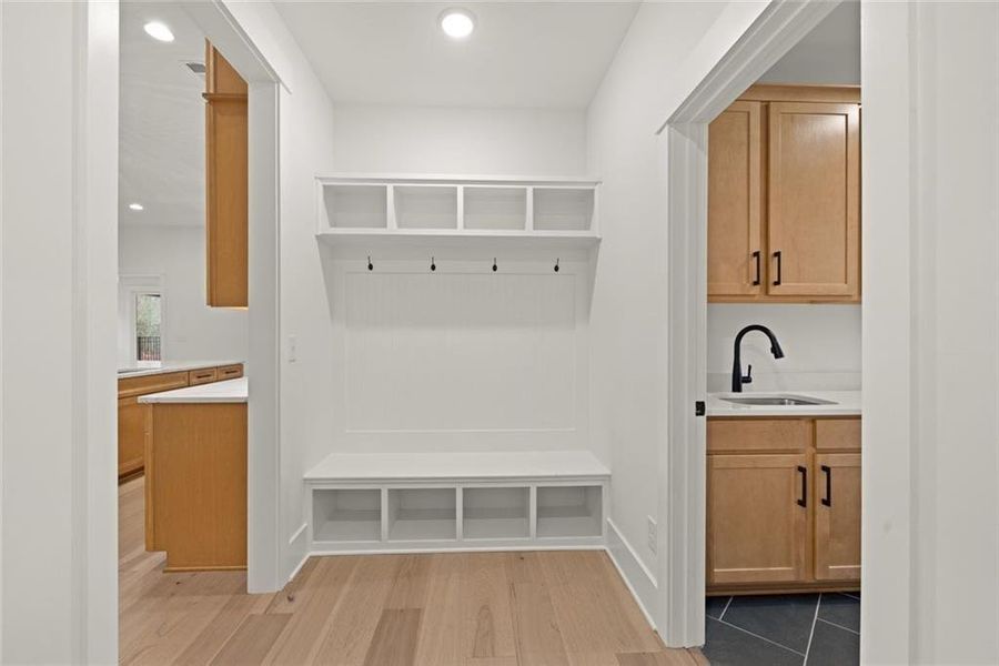 Furnished interior view inside a new home in Soleil Belmont Park, Canton (Image 16).