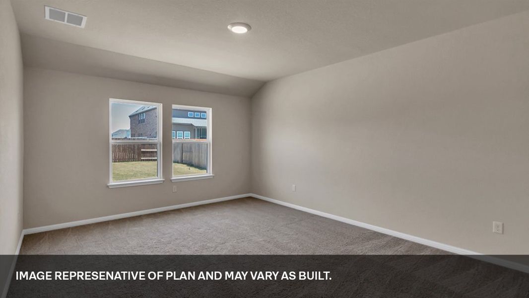 Representative unfurnished interior of a home built from the The Dean by D.R. Horton in Revelry, Del Valle (Image 24). Representative unfurnished interior of a home built from the The Dean by D.R. Horton in Revelry, Del Valle (Image 24).