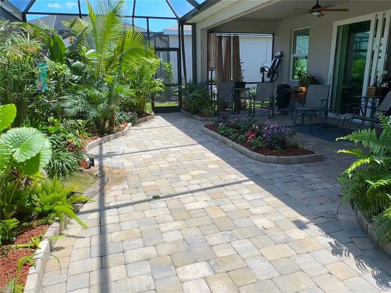 Exterior details and patio area of a home in , Englewood (Image 22).
