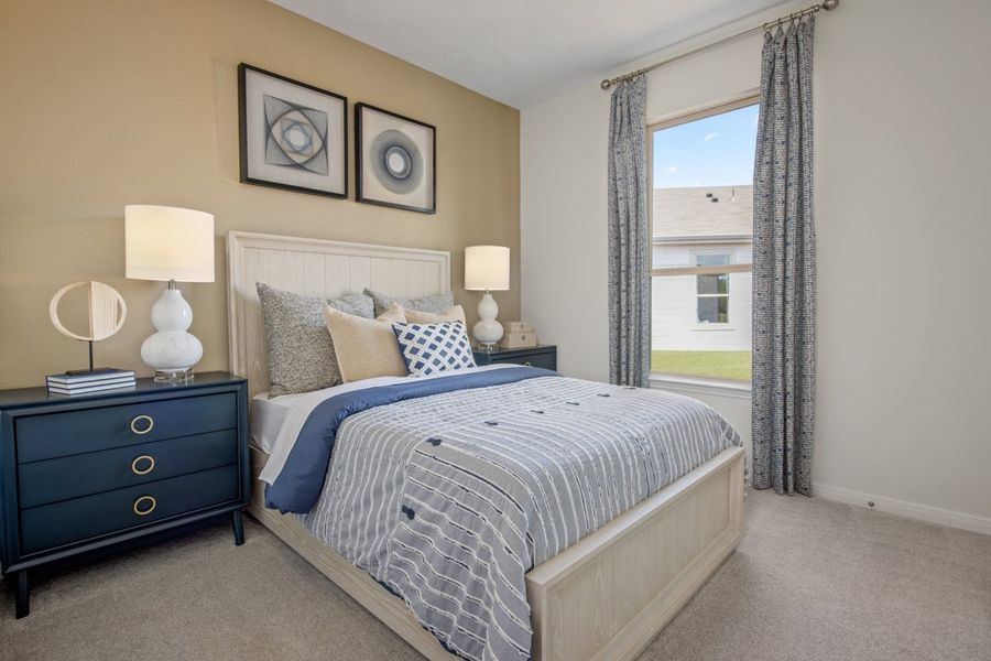 Representative furnished interior of a home built from the 1243 Modeled by KB Home in Brighton Trails, Hockley (Image 11).