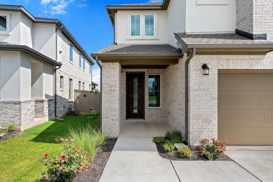 Exterior details and patio area of a home in Flora, Hutto (Image 3). Exterior details and patio area of a home in Flora, Hutto (Image 3).