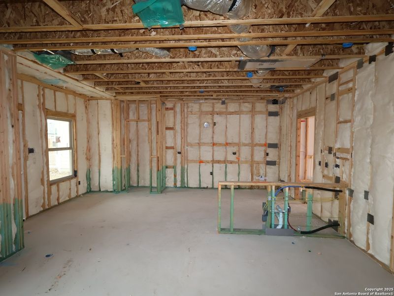 In-progress construction of a new home in Winding Brook, San Antonio, TX (Image 27).