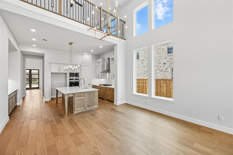 Furnished interior view inside a new home in Star Trail: 55ft. lots, Prosper (Image 12).