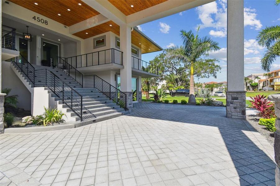 Front exterior of a new home in , Port Richey, FL, highlighting curb appeal (Image 2). Front exterior of a new home in , Port Richey, FL, highlighting curb appeal (Image 2).