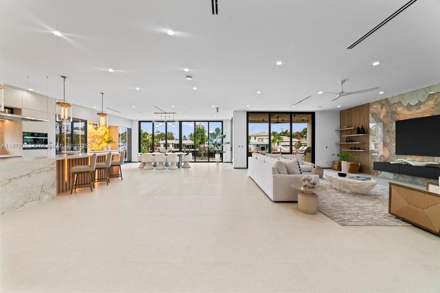 Furnished interior view inside a new home in , Wilton Manors (Image 9).