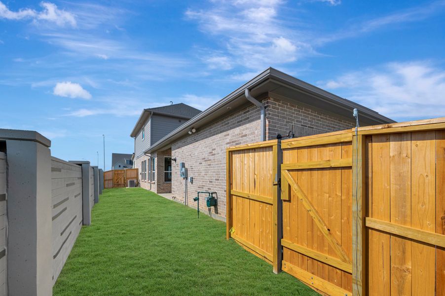 Exterior details and patio area of a home in Jubilee - Cottages Row Collection, Hockley (Image 3).