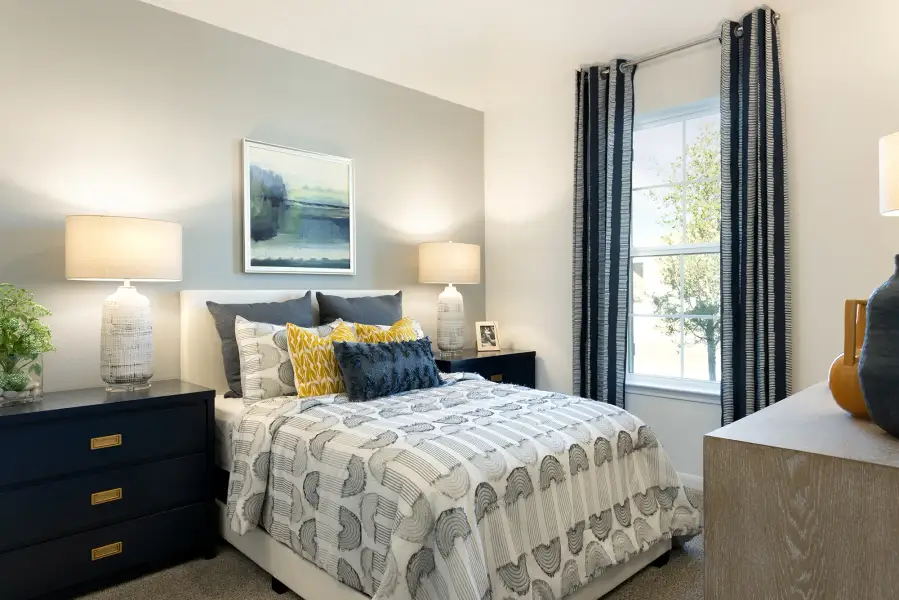 Furnished interior view inside a new home in Morgan Meadows, San Antonio (Image 7).