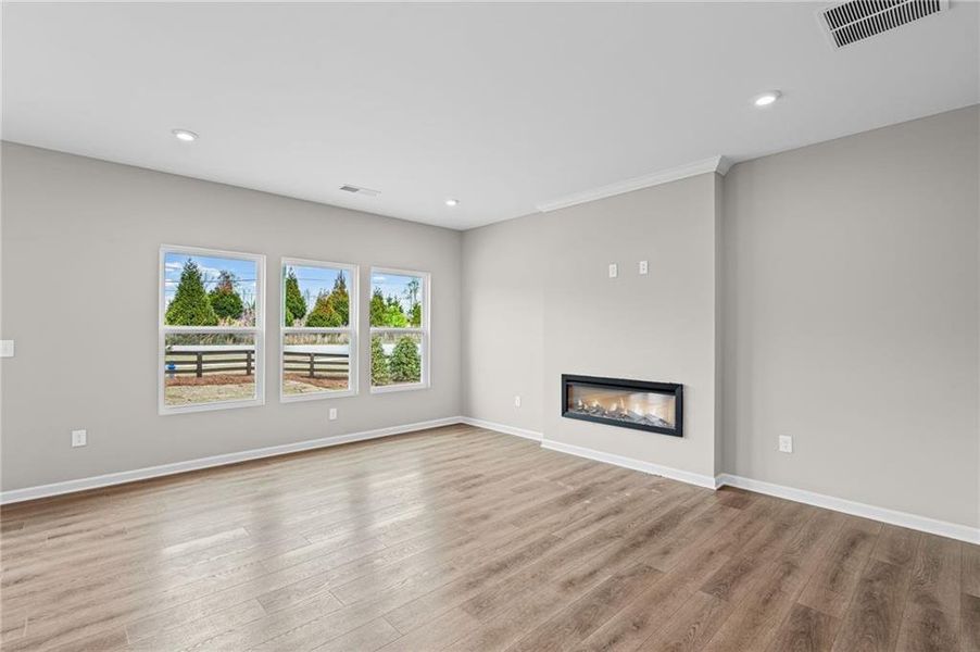 Spacious, unfurnished interior of a new home in Crossvine Estates, Braselton (Image 18).