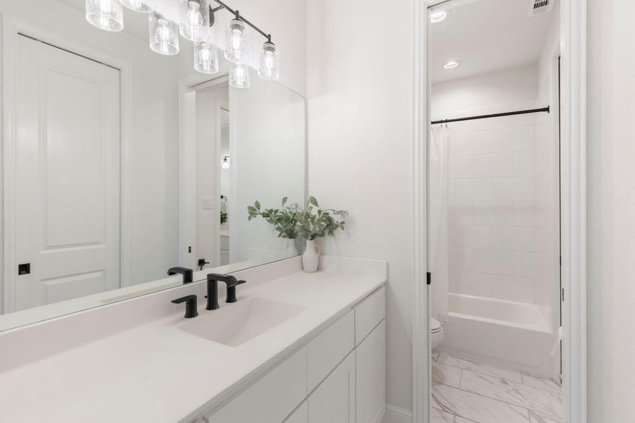 Furnished interior view inside a new home in Mostyn Manor Reserve, Magnolia (Image 20).