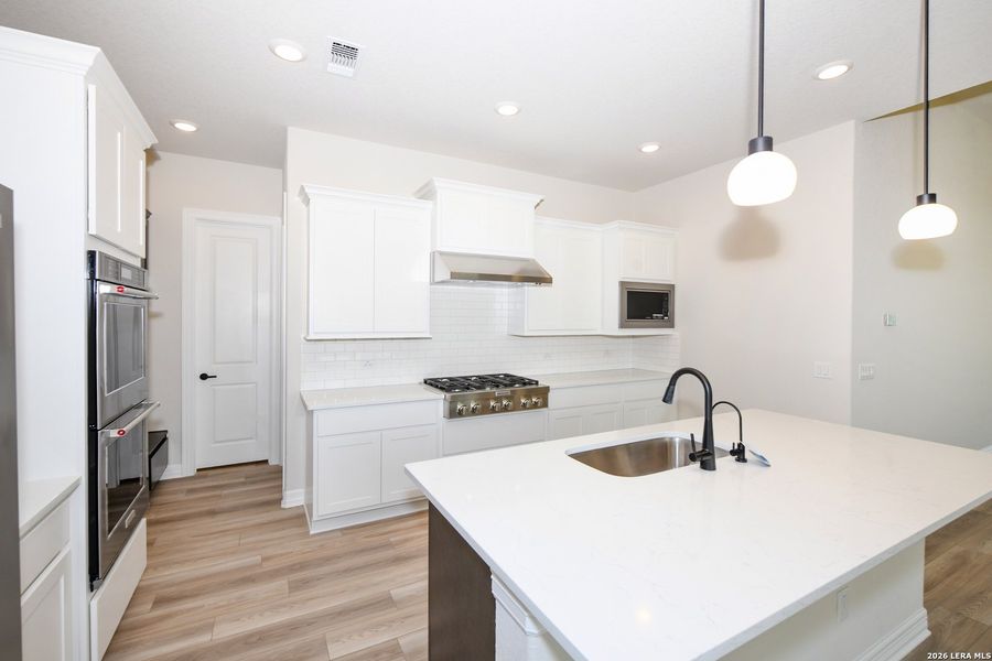 Furnished interior view inside a new home in Nolte Farms, Seguin (Image 6).