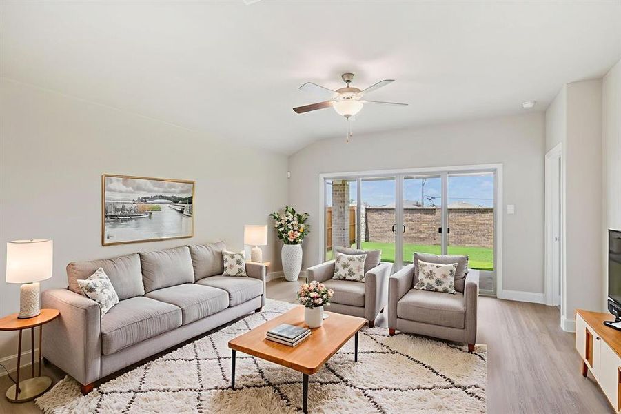 Photo is not of the actual home, but is an inspirational photo of builder’s model home and may depict options, furnishings, and/or decorator features that are not included.