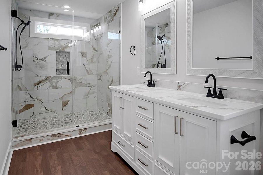 Furnished interior view inside a new home in , Shelby (Image 9).