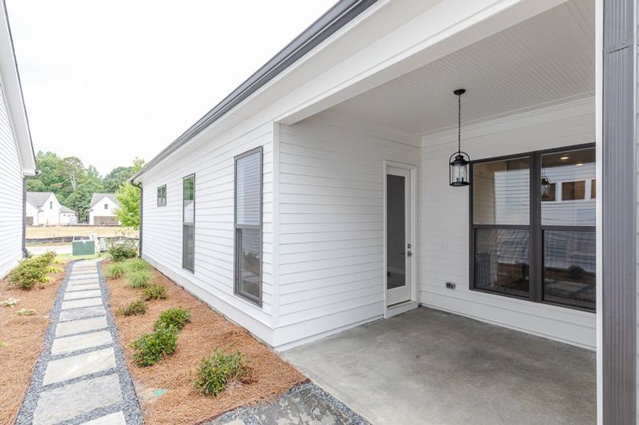 Hickory Home Design Covered Patio