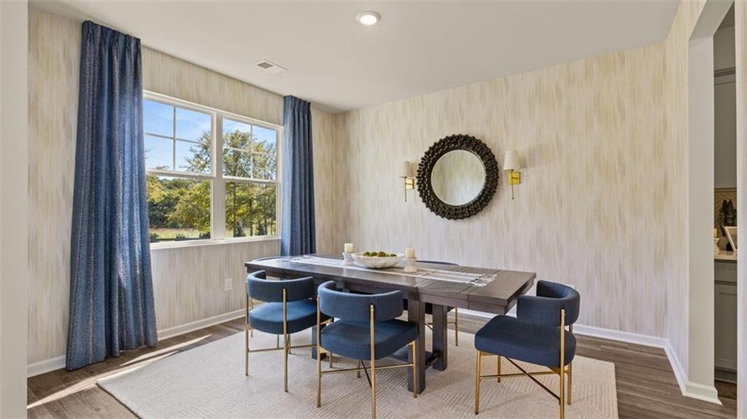 Furnished interior view inside a new home in Jackson Landing, Jefferson (Image 54). Furnished interior view inside a new home in Jackson Landing, Jefferson (Image 54).