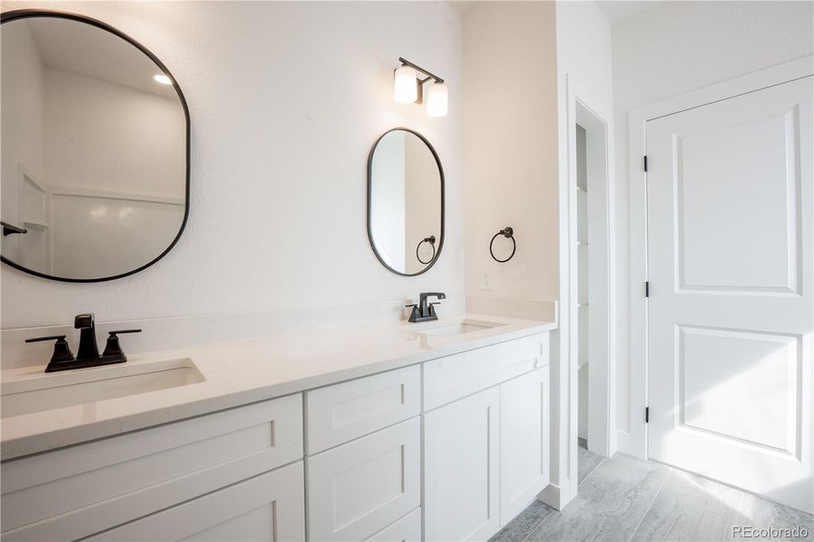 Furnished interior view inside a new home in , Colorado Springs (Image 7). Furnished interior view inside a new home in , Colorado Springs (Image 7).