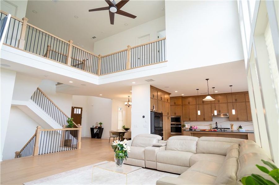 Furnished interior view inside a new home in , Woodstock (Image 5).
