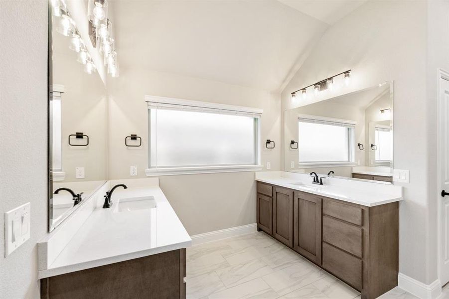 Furnished interior view inside a new home in Villages of Walnut Grove, Midlothian (Image 11).