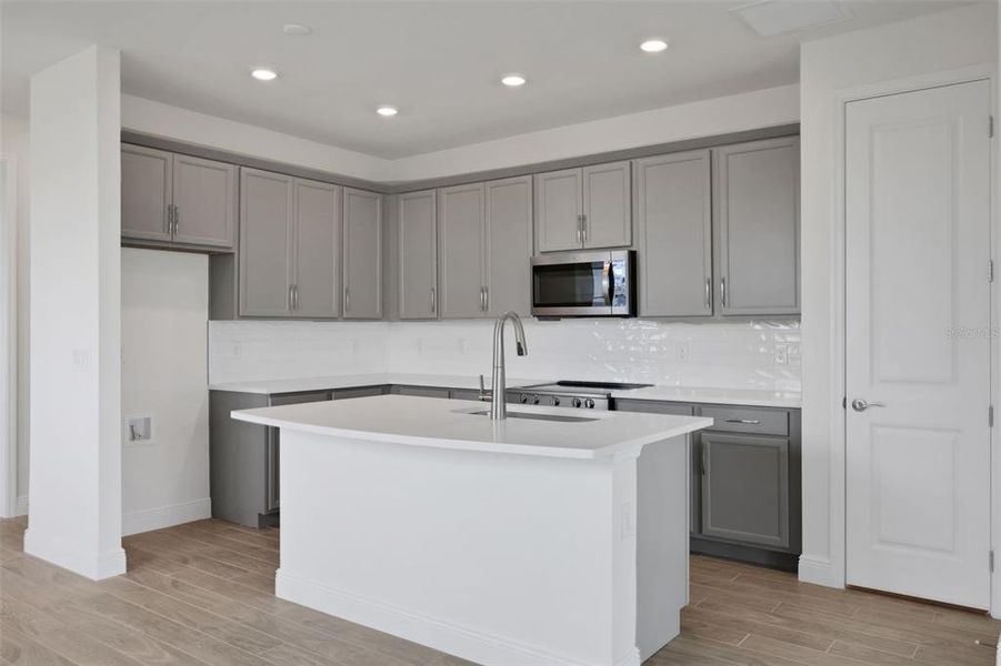 Furnished interior view inside a new home in Seaire, Parrish (Image 5).