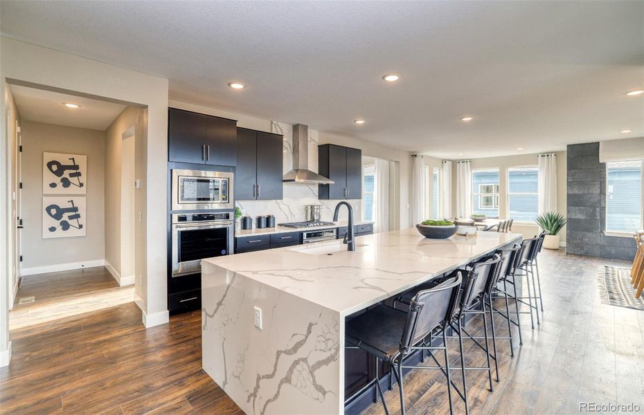 Furnished interior view inside a new home in Sterling Ranch, Littleton (Image 5).