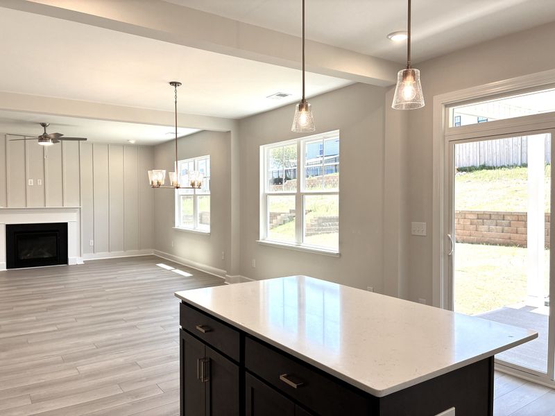Furnished interior view inside a new home in Holly Ridge, Greenville (Image 6).