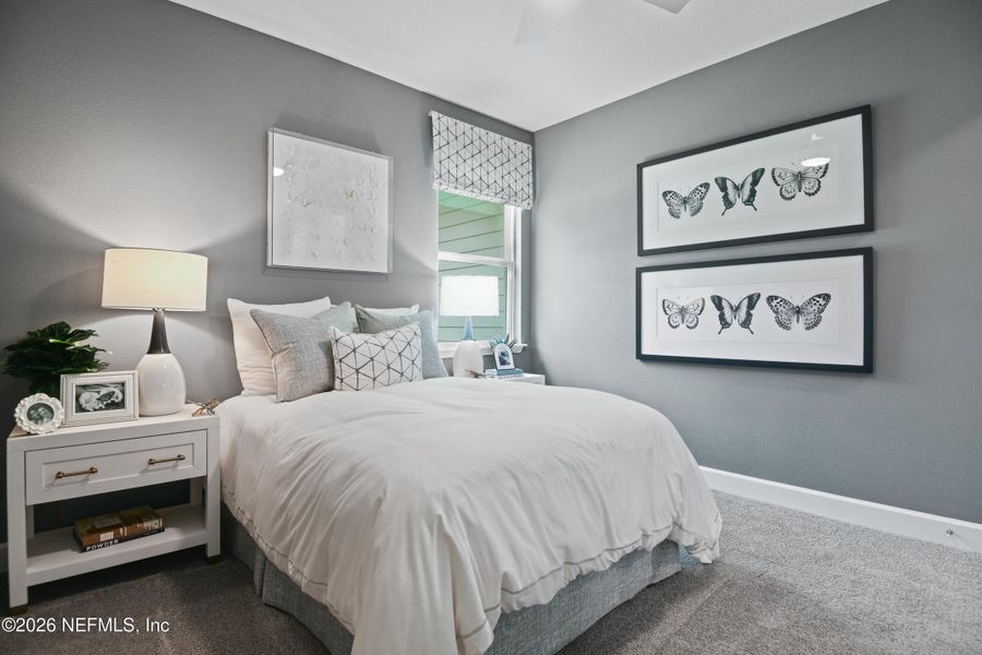 Furnished interior view inside a new home in , Palm Coast (Image 17).