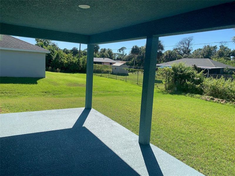 Exterior details and patio area of a home in Port Charlotte, Port Charlotte (Image 3).