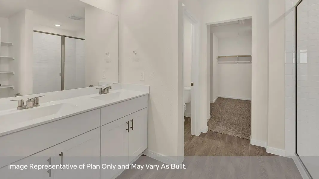 Furnished interior view inside a new home in Paramount, Kyle (Image 9). Furnished interior view inside a new home in Paramount, Kyle (Image 9).