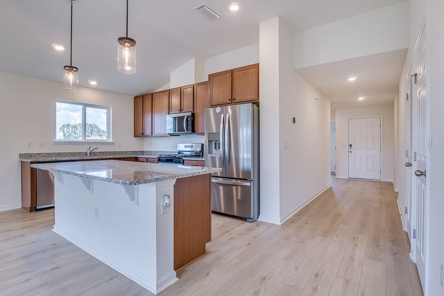Furnished interior view inside a new home in Copper Ridge, Jacksonville (Image 4).