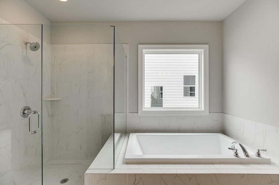 Furnished interior view inside a new home in , Suwanee (Image 10).