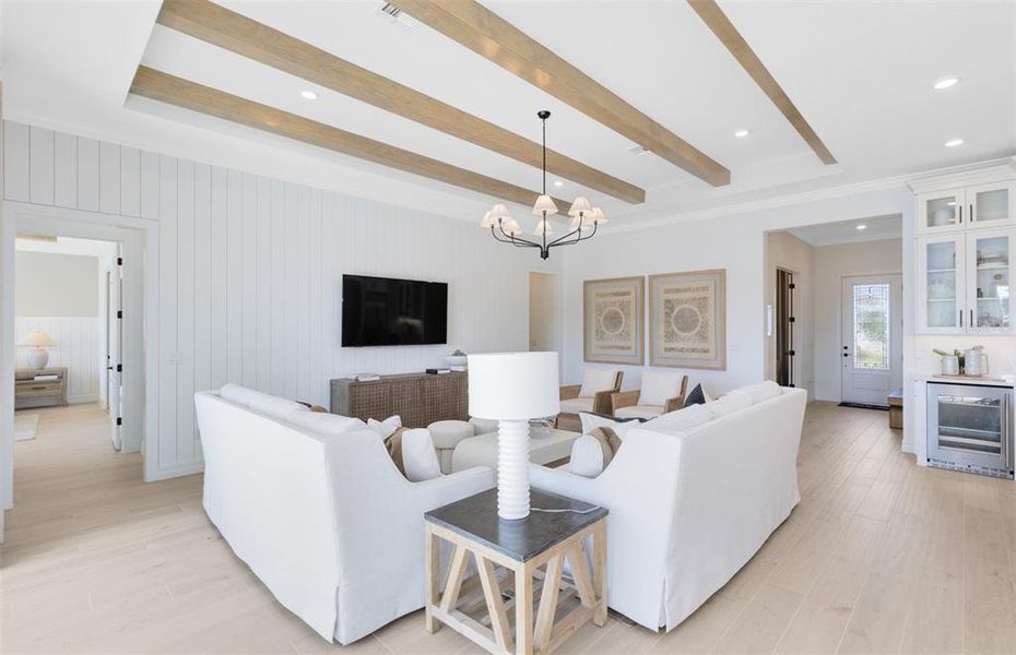 Furnished interior view inside a new home in Del Webb Minneola, Minneola (Image 11).