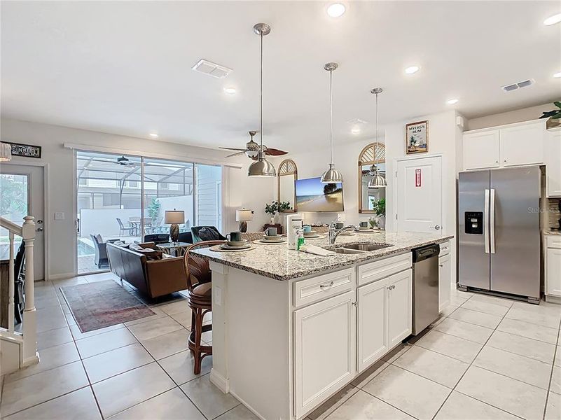 Furnished interior view inside a new home in , Davenport (Image 6).