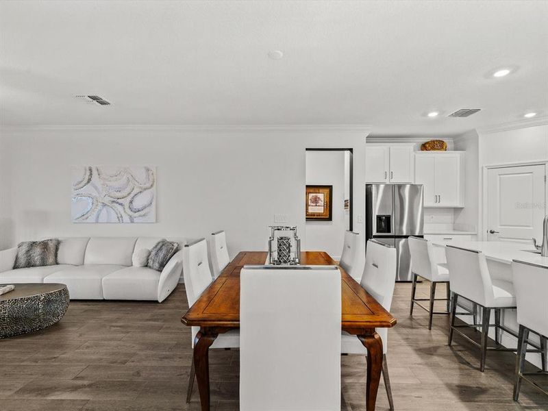 Furnished interior view inside a new home in Southshore Bay Active Adult, Wimauma (Image 30).