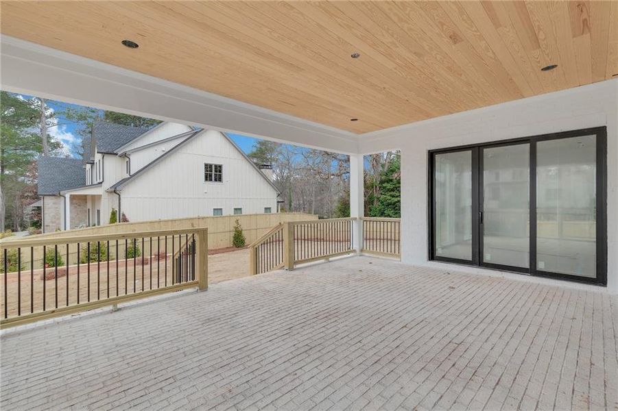 Exterior details and patio area of a home in , Marietta (Image 10).