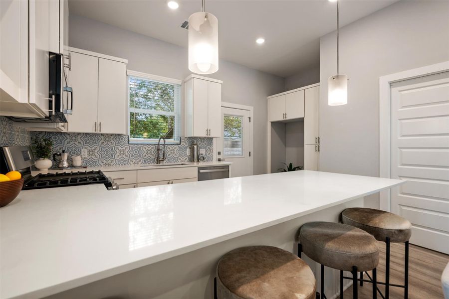 Furnished interior view inside a new home in , Austin (Image 15). Furnished interior view inside a new home in , Austin (Image 15).