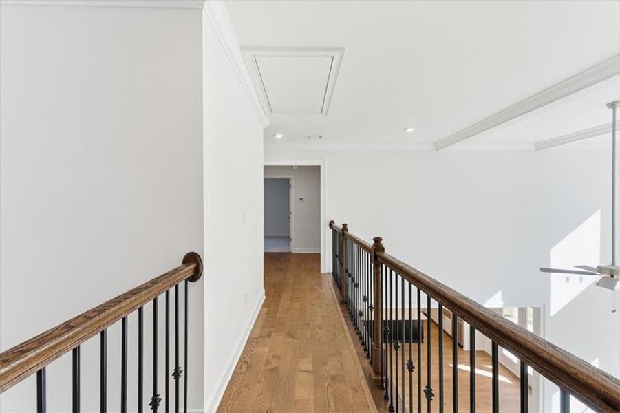 Spacious, unfurnished interior of a new home in Ford Landing, Acworth (Image 38).