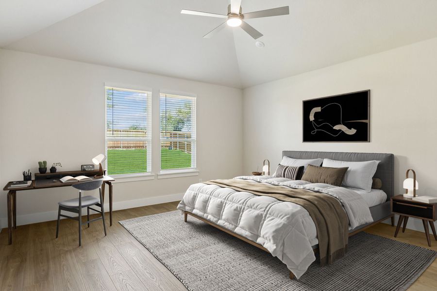 Furnished interior view inside a new home in Rainwater Crossing, Celina (Image 8).
