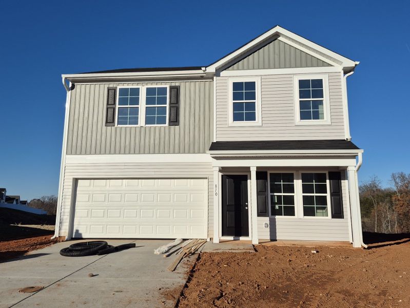 In-progress construction of a new home in Bell West, Kernersville, NC (Image 10). In-progress construction of a new home in Bell West, Kernersville, NC (Image 10).