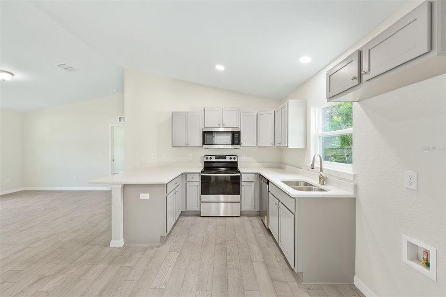 Furnished interior view inside a new home in , Ocala (Image 6).