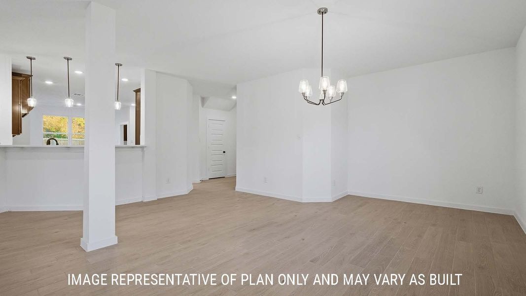 Spacious, unfurnished interior of a new home in The Woods, Lumberton (Image 12).