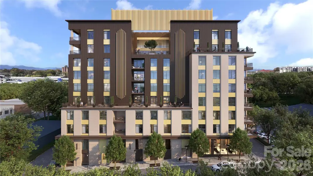 Condo located in Asheville, NC showcasing its design and architecture (Image 3).