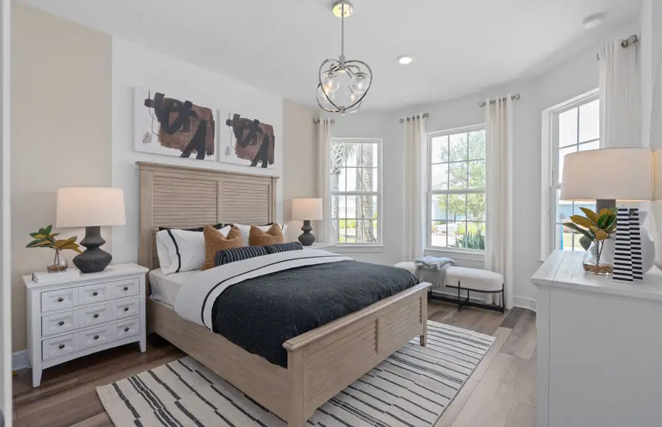 Furnished interior view inside a new home in Del Webb Sunbridge, St. Cloud (Image 4). Furnished interior view inside a new home in Del Webb Sunbridge, St. Cloud (Image 4).