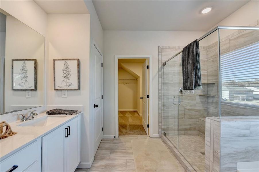 Furnished interior view inside a new home in , Auburn (Image 61).
