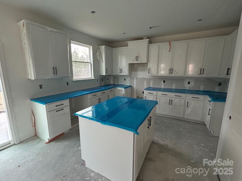 Current stage of kitchen. Current stage of kitchen.